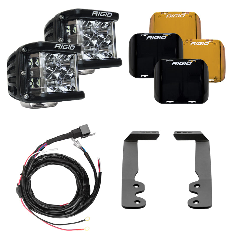 RIGID 2022+ Fits Toyota Tundra A-Pillar Lighting Kit (Fits 360-Series, D-SS Series) 46808