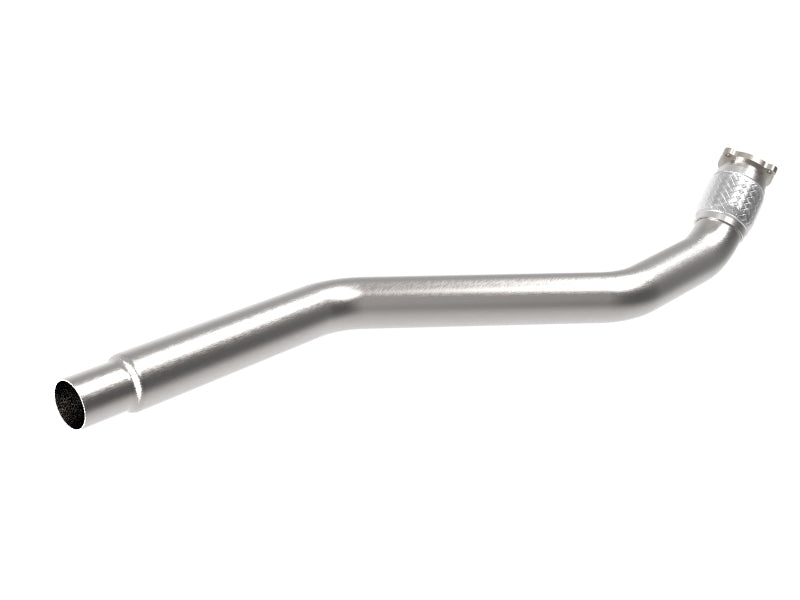 afe POWER MACH Force-Xp 09-16 Audi A4/A5 B8 L4-2.0L(t) 304 SS 3in. Front Resonator Delete Pipe 49-36428