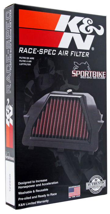 K&N Engine Air Filter: High Performance, Premium, Powersport Air Filter: Fits 2008-2016 HONDA (CBR1000RR, SP Repsol Edition, ABS, SP) HA-1008R