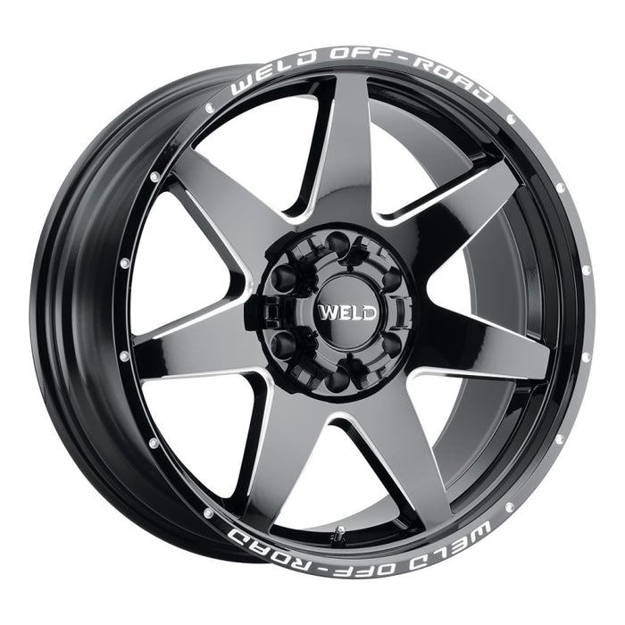 Weld Off-Road W109 20X10 Retaliate 6X135 6X139.7 ET13 BS6.00 Gloss Black MIL 106.1 W10900098600