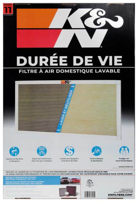 K&N HVAC Filter 20 x 30 x 1 HVC-12030