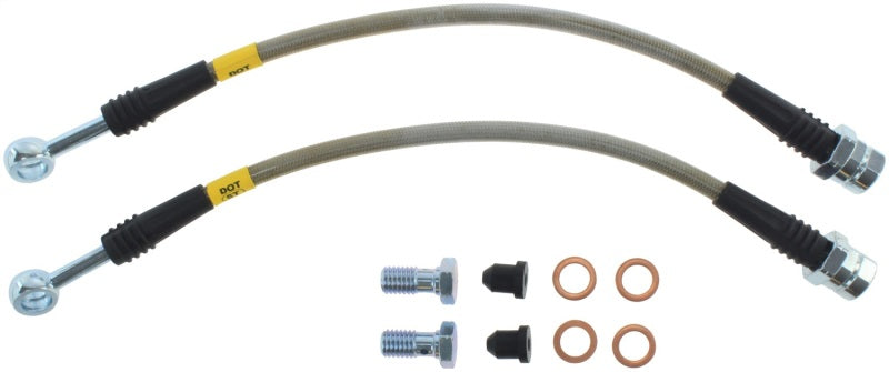 StopTech 2015 VW Golf R Stainless Steel Rear Brake Lines 950.33521