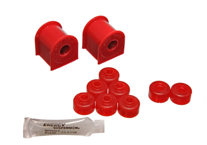 Energy Suspension 89-94 Compatible with Nissan 240SX (S13) Red 15mm Rear Sway Bar Bushing Set 7.5122R