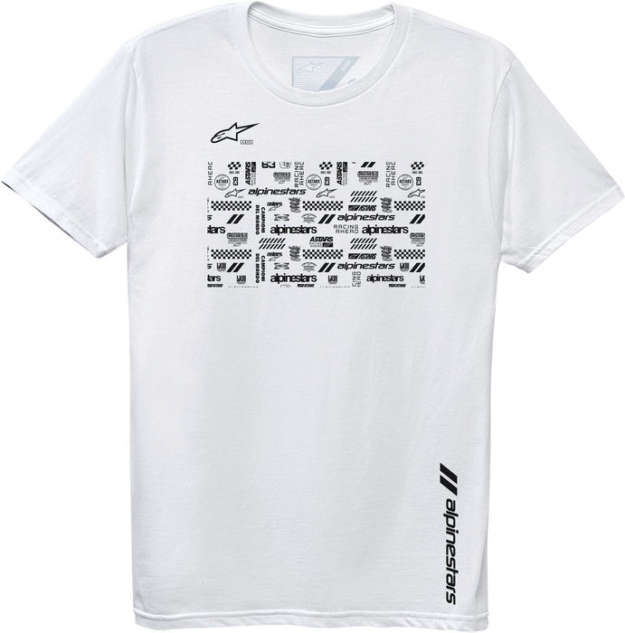 Alpinestars 1230-72109-20-2XL Chaotic Tee - White (2X)