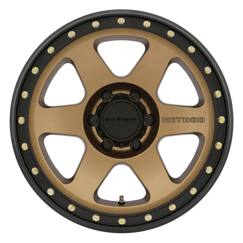 Method MR310 Con6 17x8.5 +35mm Offset 6x5.5 106.25mm CB Method Bronze/Black Street Loc Wheel MR31078560935