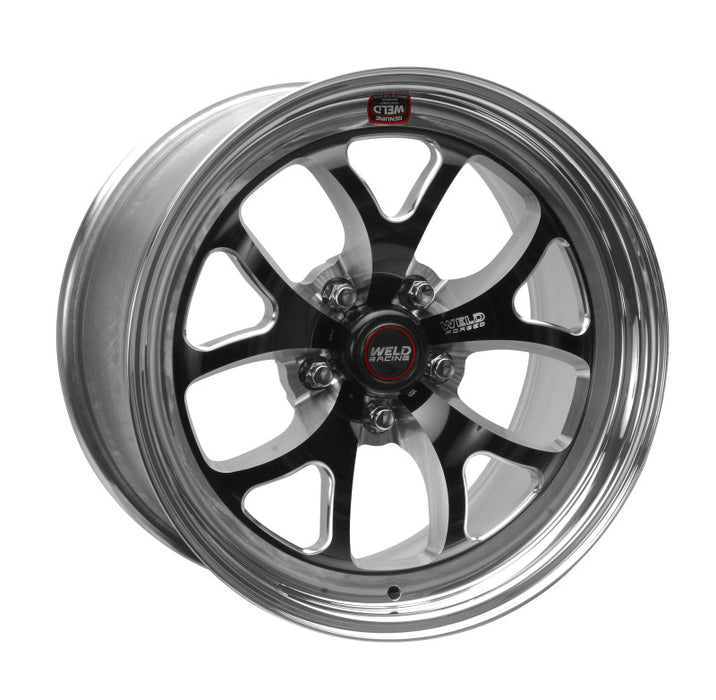 Weld S76 17x9 / 5x4.75 BP / 6.2in. BS Black Wheel (High Pad) Non-Beadlock 76HB7090B62A