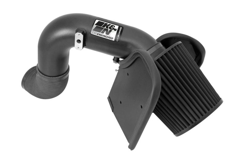 K&N 03-07 Compatible with Dodge Ram Pickup 2500/3500 5.9L DSL Black Performance Intake Kit 71-1532