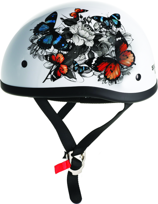 Skid Lids White Rose Original Helmet Small 649525