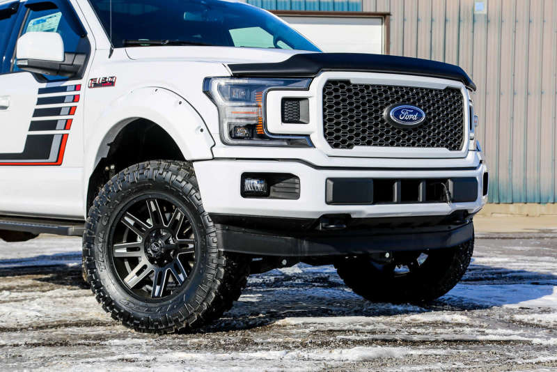 EGR 2018 Ford F150 Bolt-On Look Color Match Fender Flares Set Oxford White 793574-Z1