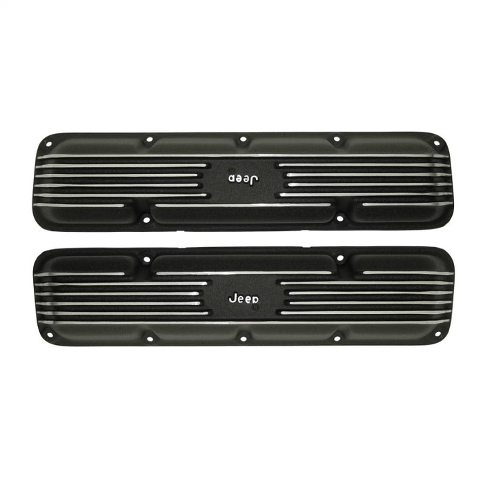 Omix Valve Cover Pair W/ Script DMC-6920