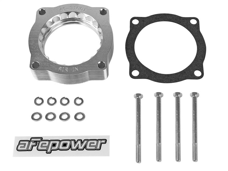 aFe Silver Bullet Throttle Body Spacer N62 Only BMW (E53) 04-09 5series (E60) 04-09 6series (E63/64) 46-31001