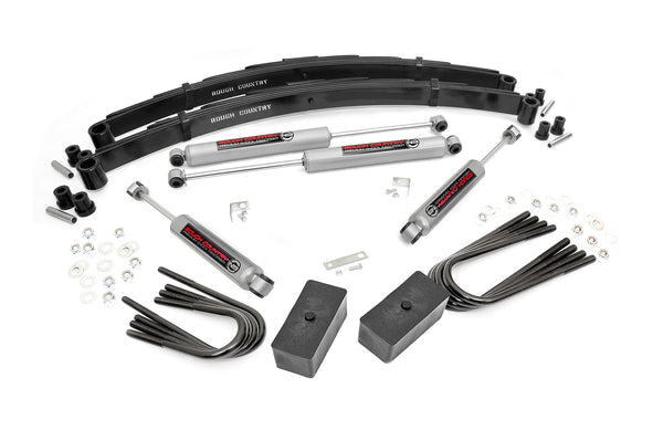 Rough Country 2 Inch Lift Kit Rear Blocks Fits Chevy/GMC 3/4-Ton Suburban (88-91) 140-88-9230
