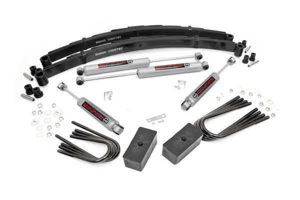 Rough Country 2 Inch Lift Kit Rear Blocks Fits Chevy/GMC C20/K20 C25/K25 Truck (73-76) 26730