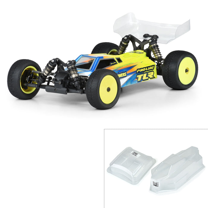 Pro-Line Racing Axis Light Weight Clear Body for TLR 22X-4 PRO354525 Car/Truck Bodies wings & Decals