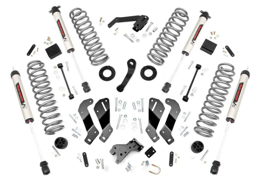 Rough Country 3.5 Inch Lift Kit V2 compatible with Jeep Wrangler Jk 2Wd/4Wd (2007-2018) 69470