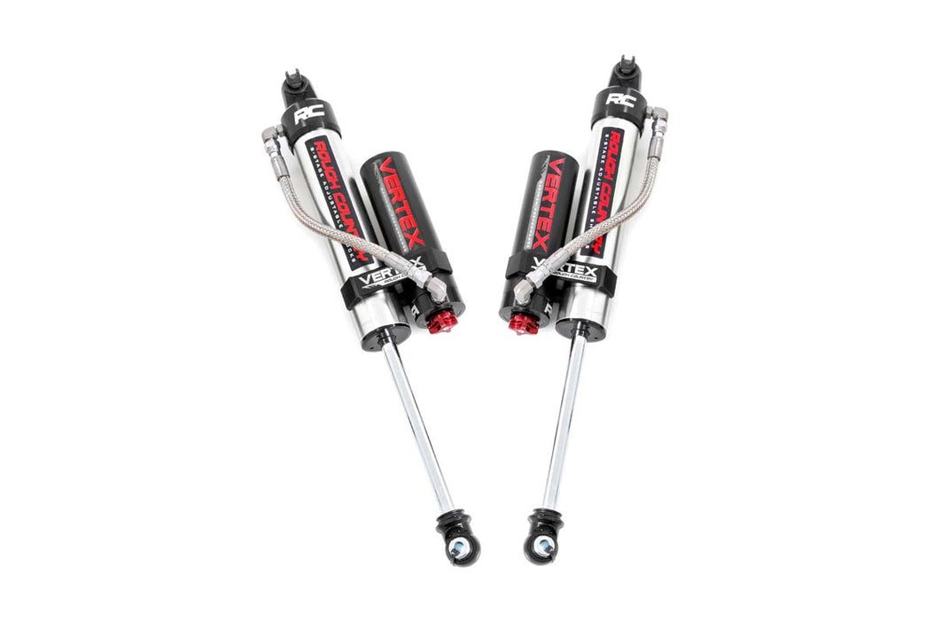 Rough Country Vertex 2.5 Adj Rear Shocks 3-5" compatible with Jeep Wrangler Jk (2007-2018) 699015