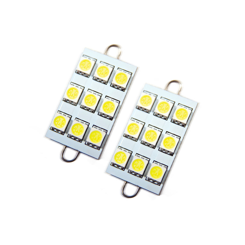 Oracle 44MM 6 LED 3 Chip Loop Festoon Bulbs (Pair) White SEE WARRANTY 5209-001