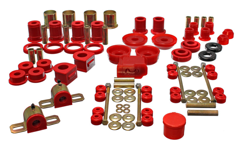 Energy Suspension 93-02 Chevrolet Camaro Red Hyper-flex Master Bushing Set 3.18130R