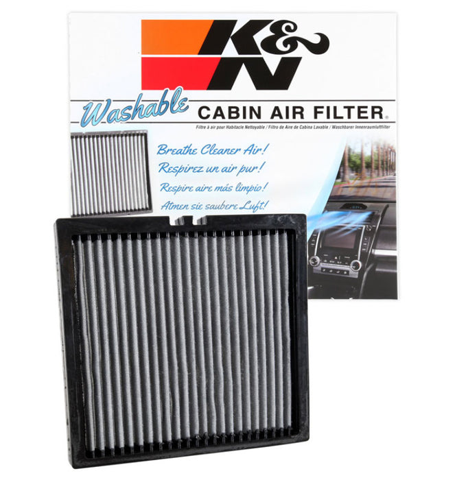 K&N 11-16 compatible with Jeep Grand Cherokee / 11-16 Compatible with Dodge Durango Cabin Air Filter VF3012