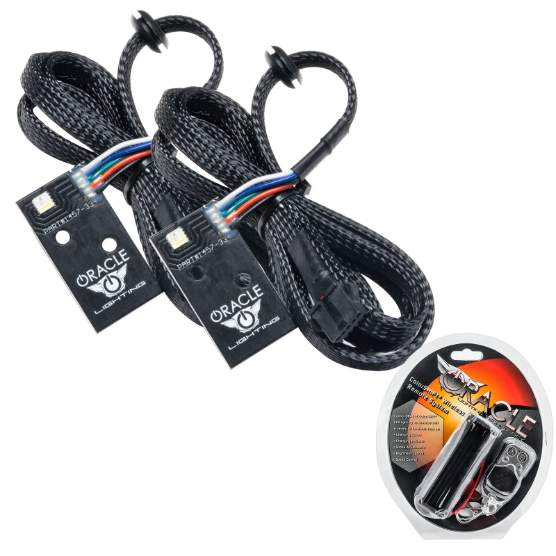 Oracle 14-21 Fits Infiniti Q50 RGB+W Headlight DRL Upgrade Kit Colorshift W/ Rf Controller See Warranty 1457-330