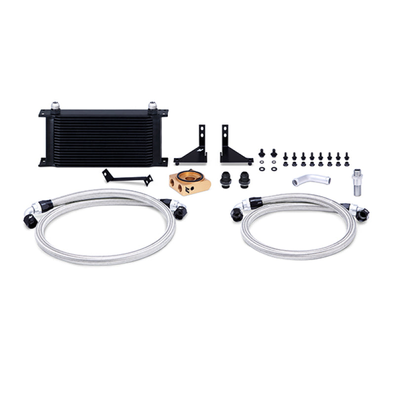 Mishimoto 14-16 Ford Fiesta ST Thermostatic Oil Cooler Kit Black MMOC-FIST-14TBK
