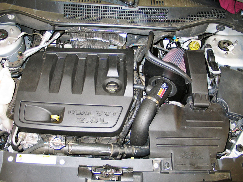 K&N 07 Compatible with Dodge Caliber/compatible with Jeep Compass L4-1.8/2.0/2.4L Performance Intake Kit 57-1552