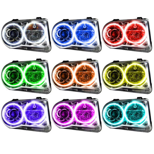 Oracle 05-10 Chrysler 300C V8 SMD HL Non HID ColorSHIFT w/ Simple Controller SEE WARRANTY 7163-504