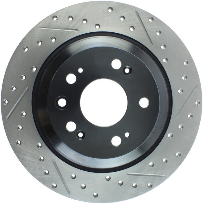 StopTech Slotted & Drilled Sport Brake Rotor 127.40074L