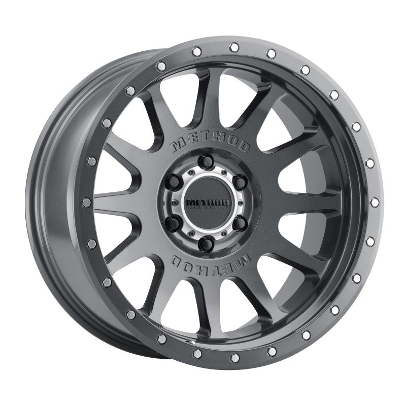 Method MR605 NV 20x10 -24mm Offset 6x135 87mm CB Gloss Titanium Wheel MR60521016824N