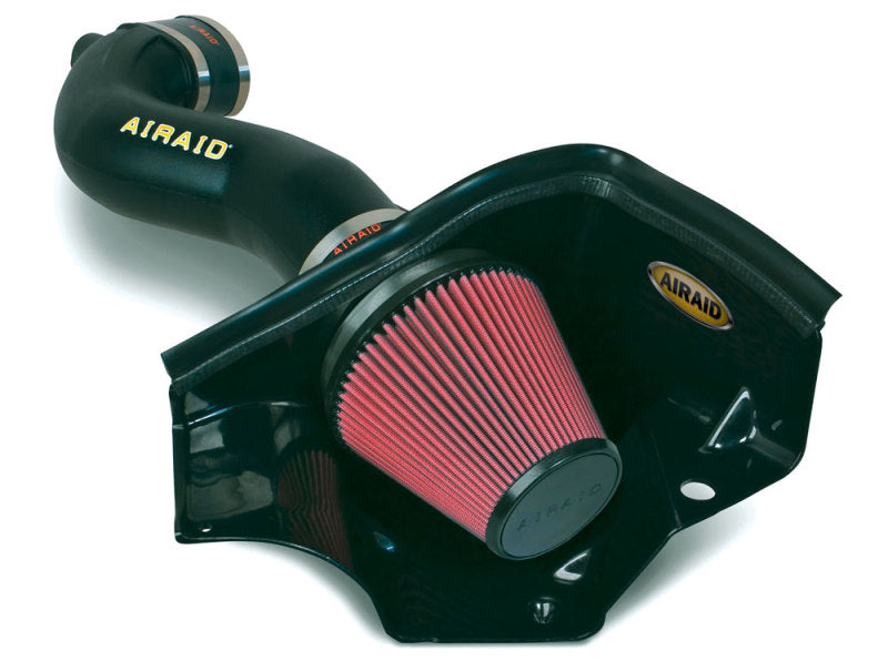 Airaid 05-09 Ford Mustang 4.6L Race Only (No MVT) MXP Intake System w/ Tube (Oiled / Red Media) 450-304