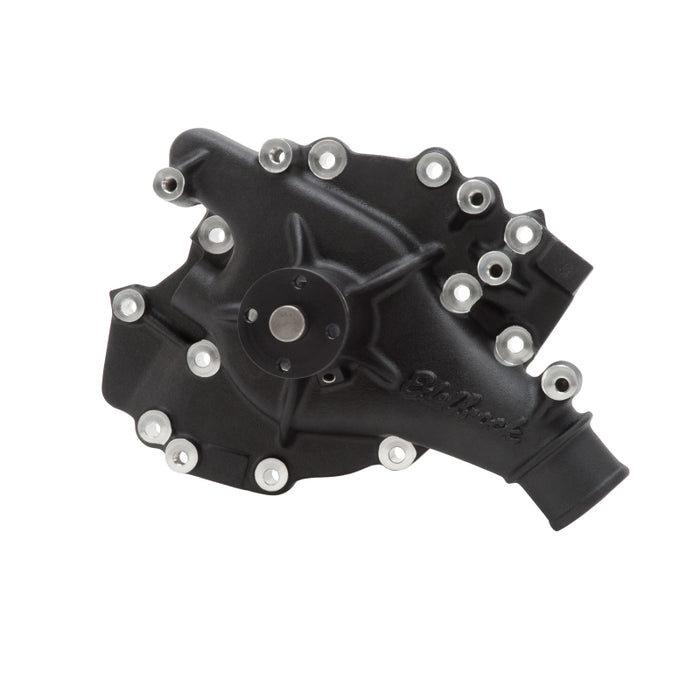 Edelbrock Water Pump High Performance Ford 1970-92 429/460 CI V8 Standard Length Black Finish 88663