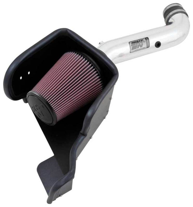 K&N 2013 Compatible with Dodge Ram 1500 V8-4.7L High Flow Performance Air Intake Kit 77-1571KP