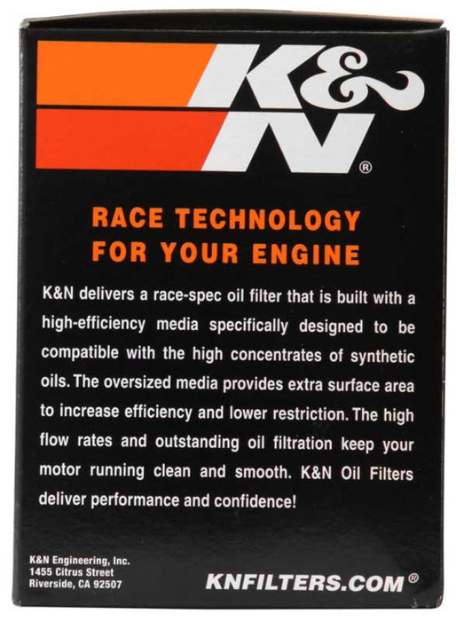 K&N Motorcycle Oil Filter: High Performance, Premium, Designed to be used with Synthetic or Conventional Oils: Fits Select Harely Davidson Motorcycles, KN-171B