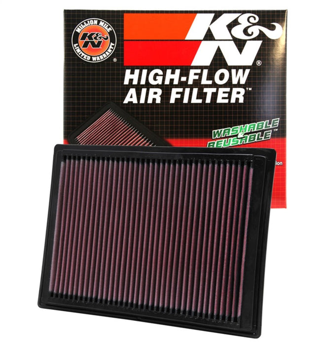 K&N 04-08 Ford F150 / 05-06 Expedition / 05-07 F250 SD / 05-06 Lincoln Navigator Drop In Air Filter 33-2287