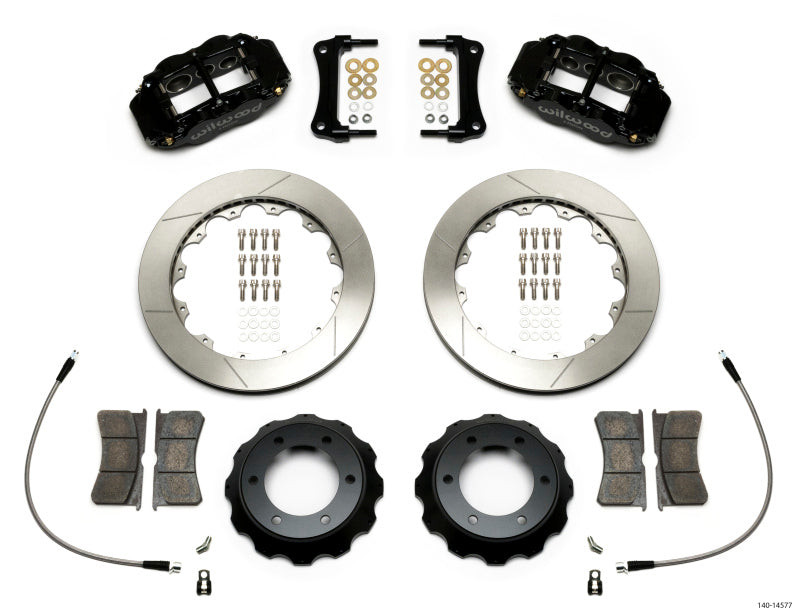 Wilwood Narrow Superlite 6R Front Kit 12.88in Slotted Rotor w/ Lines 05-15 Toyota Tacoma 140-14577