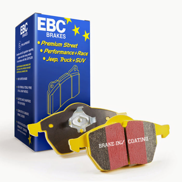EBC 14+ Mercedes-Benz S550 4.7 Twin Turbo Yellowstuff Rear Brake Pads DP42180R