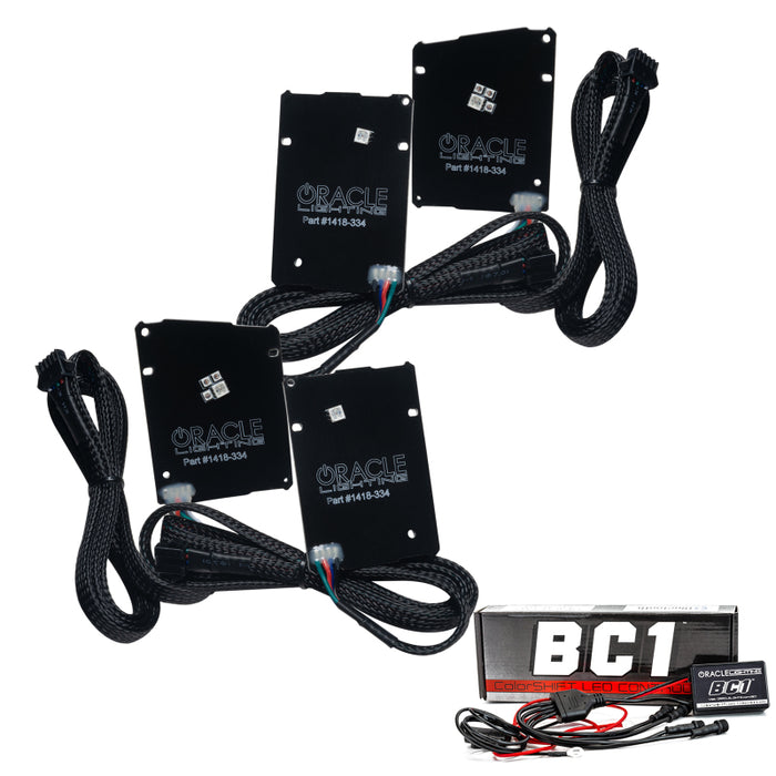 Oracle 19-21 Chevy Camaro LS/LT RGB+A Headlight DRL Kit ColorSHIFT w/ BC1 Controller SEE WARRANTY 1418-335