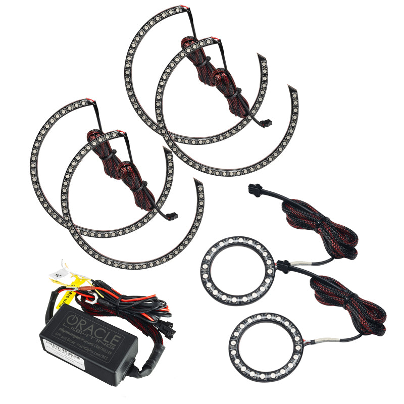 Oracle 15-23 Compatible with Dodge Challenger Dynamic Surface Mount Headlight Halo Kit SEE WARRANTY 3989-332