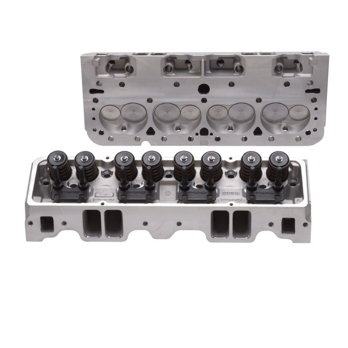 Edelbrock 1Pr Cyl Head E-210 SBC 64cc Perf RPM (Complete Pair) 5085