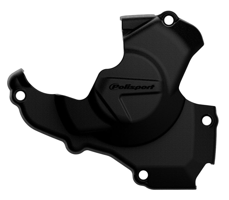 Polisport Ignition Cover Protector (BLACK) For 11-16 HONDA CRF450R