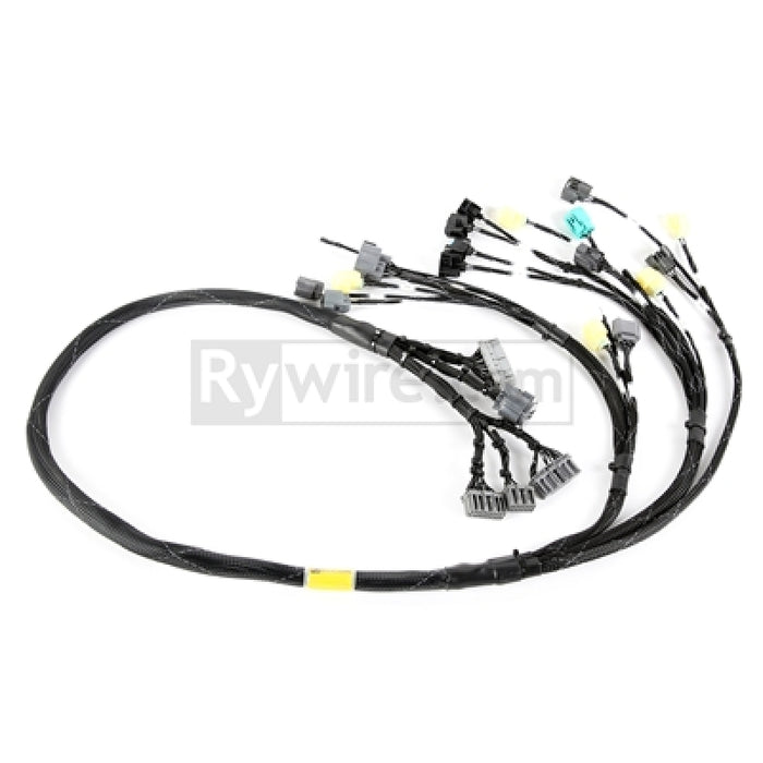 Rywire Honda B-Series OBD2 Tuck Budget Eng Harness w/OBD2 Dist/Inj/Alt/92-95 OBD1 Plug (Adapter Req) RY-B2-BASE