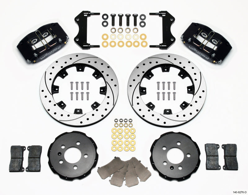 Wilwood Dynapro Radial Front Kit 12.19in Drilled 99-03 Jetta IV & Golf IV 140-8276-D