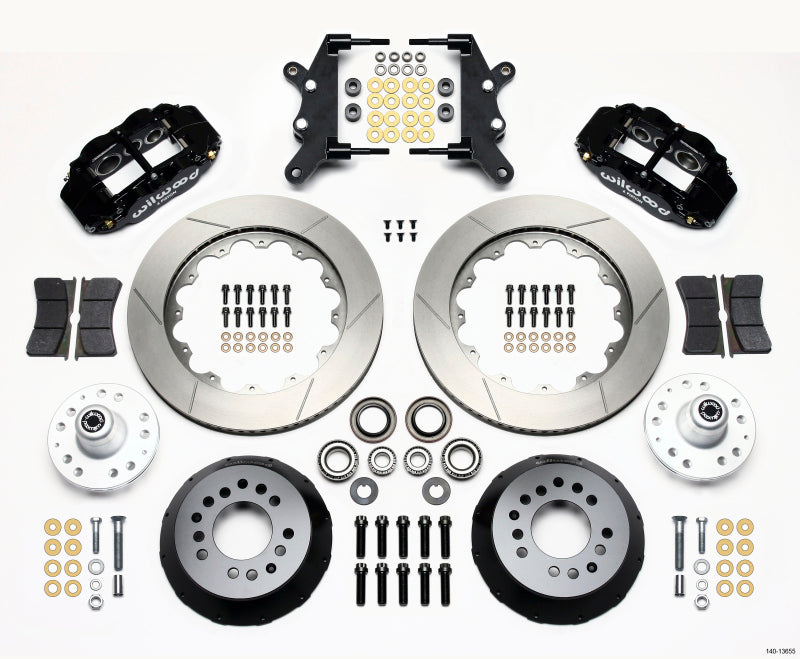 Wilwood Narrow Superlite 6R Front Hub Kit 14.00in 60-68 Ford / Mercury Full Size / Galaxie 140-13655