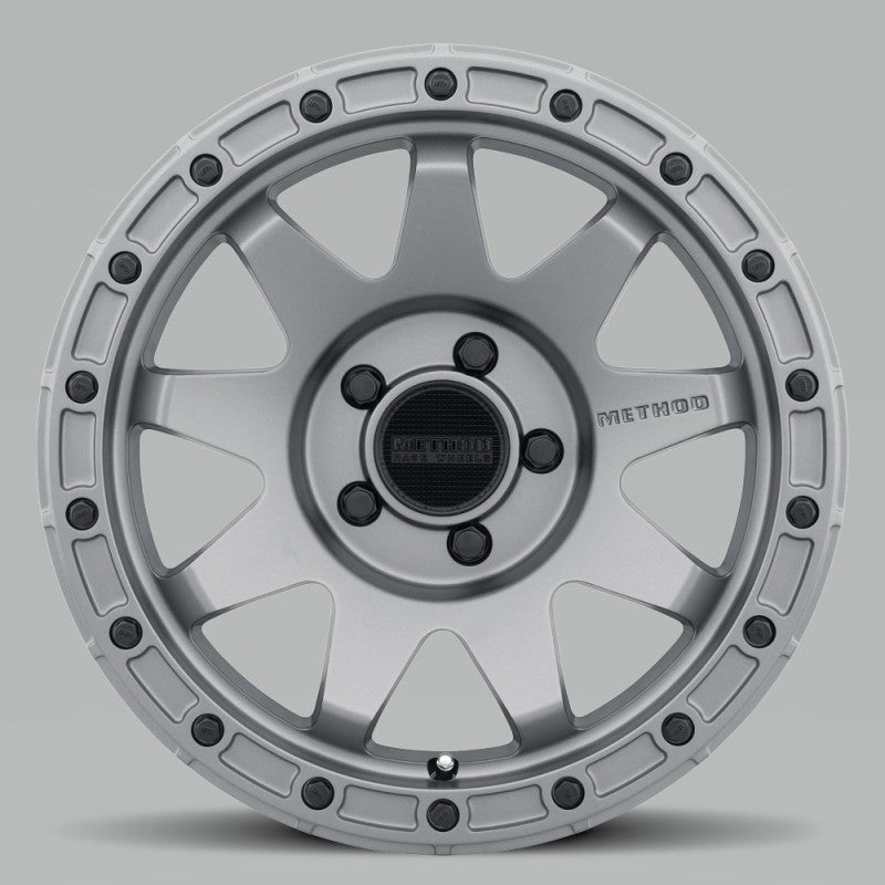 Method MR317 17x8.5 0mm Offset 5x5 71.5mm CB Matte Black Wheel MR31778550500