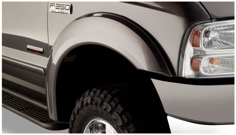 Bushwacker 99-07 Ford F-250 Super Duty Extend-A-Fender Style Flares 2pc Black 20075-02