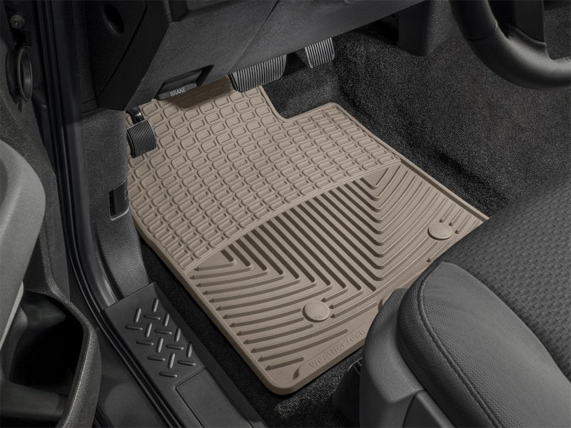 WeatherTech 99-07 Ford F250 Super Duty Crew Front Rubber Mats Tan W19TN