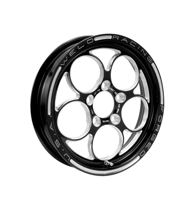 Weld Magnum 1-Piece 15x3.5 / 5x4.5 BP / 2.25in. BS Black Wheel Non-Beadlock 86B-15202