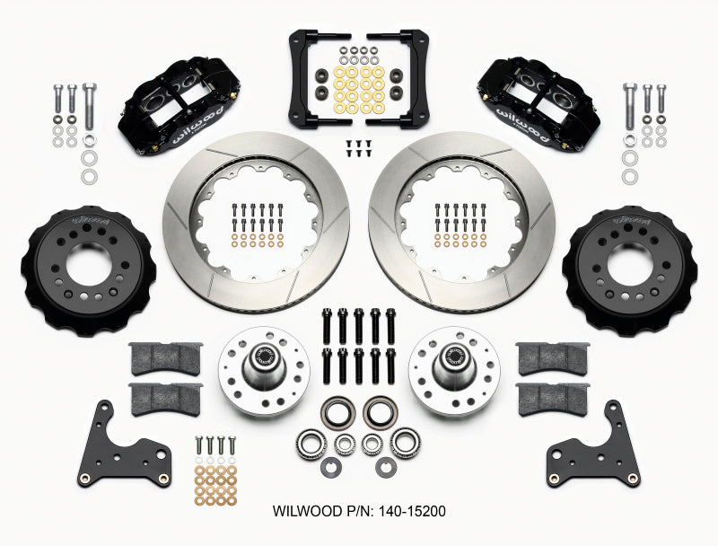 Wilwood Narrow Superlite 6R Front Hub Kit 14.00in 65-72 CDP C Body -Drum 140-15200