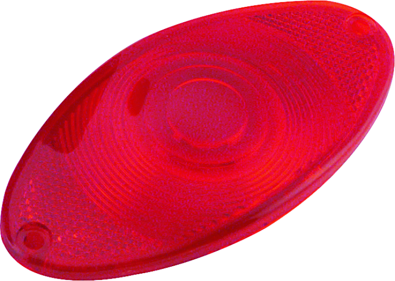 Bikers Choice Cat Eye Taillight Replacement Lens Red 490175