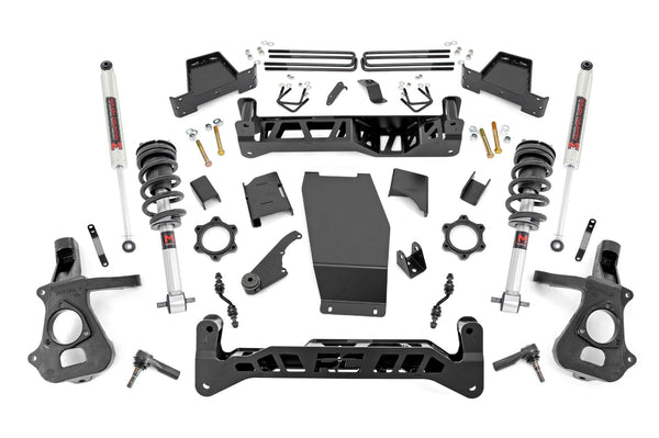Rough Country 7 Inch Lift Kit Alum/Stamp Steel M1/M1 Fits Chevy/GMC 1500 (14-18) 17440